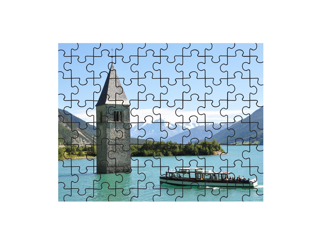 puzzle lago