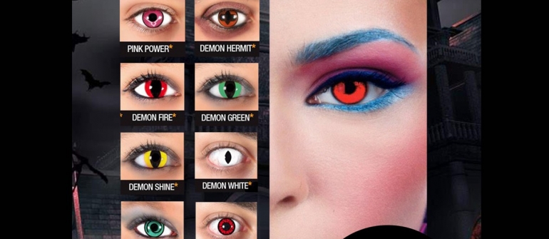 CALABRESE FOTOTTICA GROUP INFORMA: Lenti a contatto colorate per Halloween a Bologna Festa di Halloween 31 Ottobre 2019