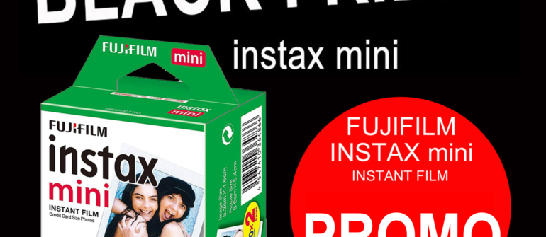 CALABRESE FOTOTTICA GROUP INFORMA: Black friday 2019 Fujifilm Instax mini INSTANT FILM 10 sheets x 2 packs a Bologna