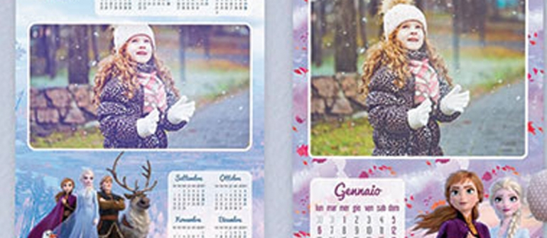 CALABRESE FOTOTTICA GROUP INFORMA: Nuovi Foto Calendari di Frozen II.