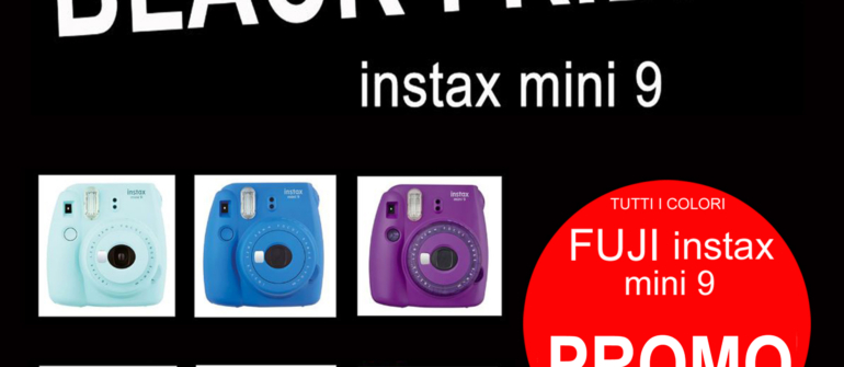 CALABRESE FOTOTTICA GROUP INFORMA: Black Friday 2019 Fujifilm Instax Mini 9 Instant Camera