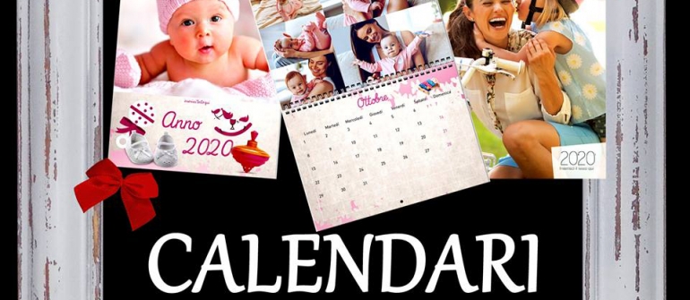 CALABRESE FOTOTTICA GROUP INFORMA: Idea regalo personalizzata foto calendario 2020 a Bologna