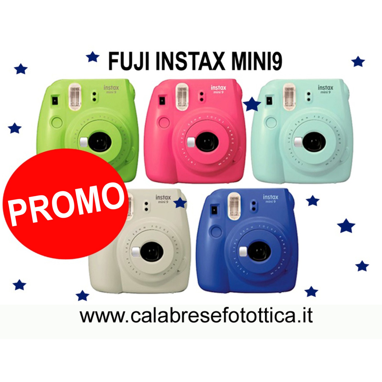 CALABRESE FOTOTTICA GROUP INFORMA : IDEA REGALO NATALE 2019 FUJI INSTAX MINI 9 A BOLOGNA