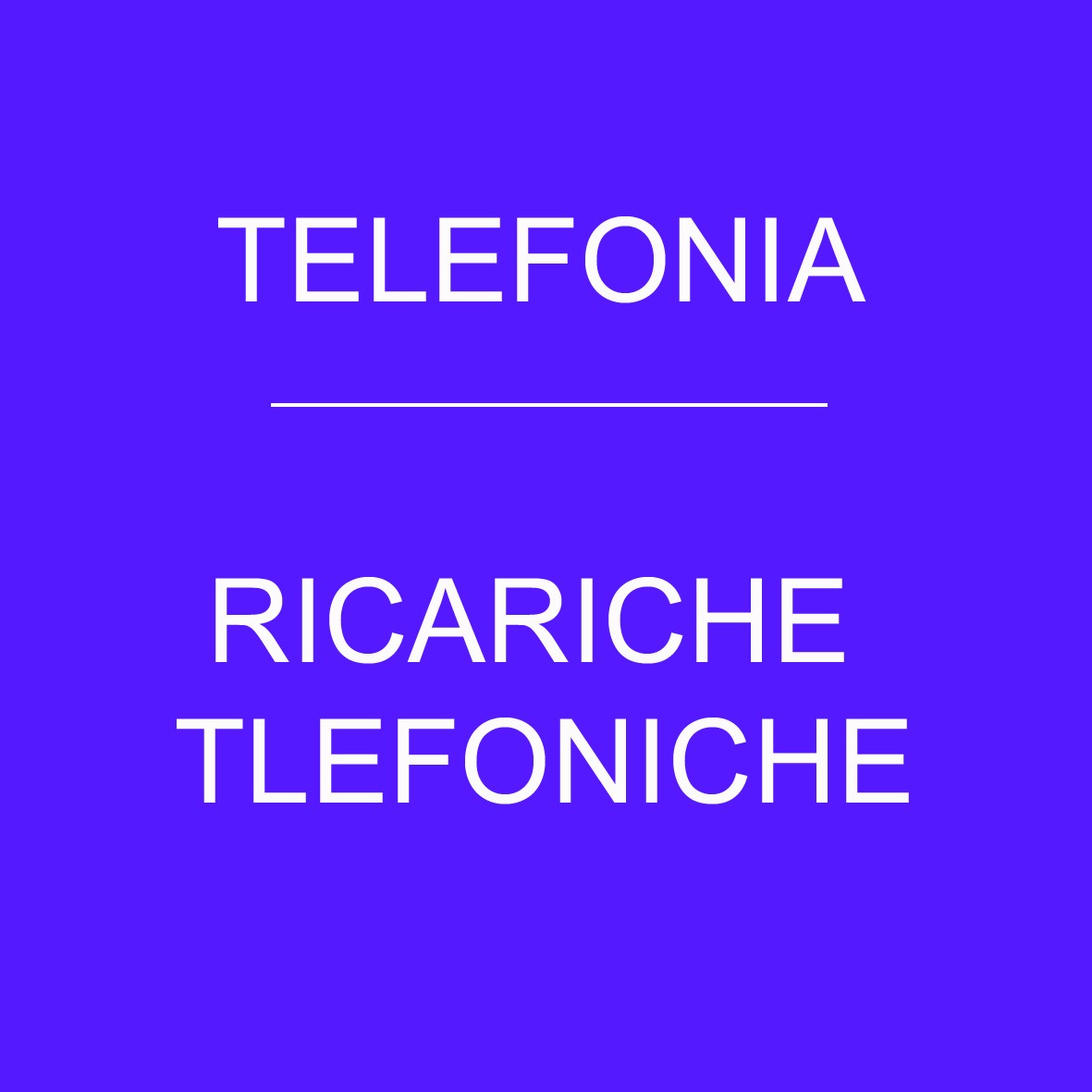 Calabrese Fotottica offre il servizio di ricariche telefoniche. Negozio aperto a Bologna.