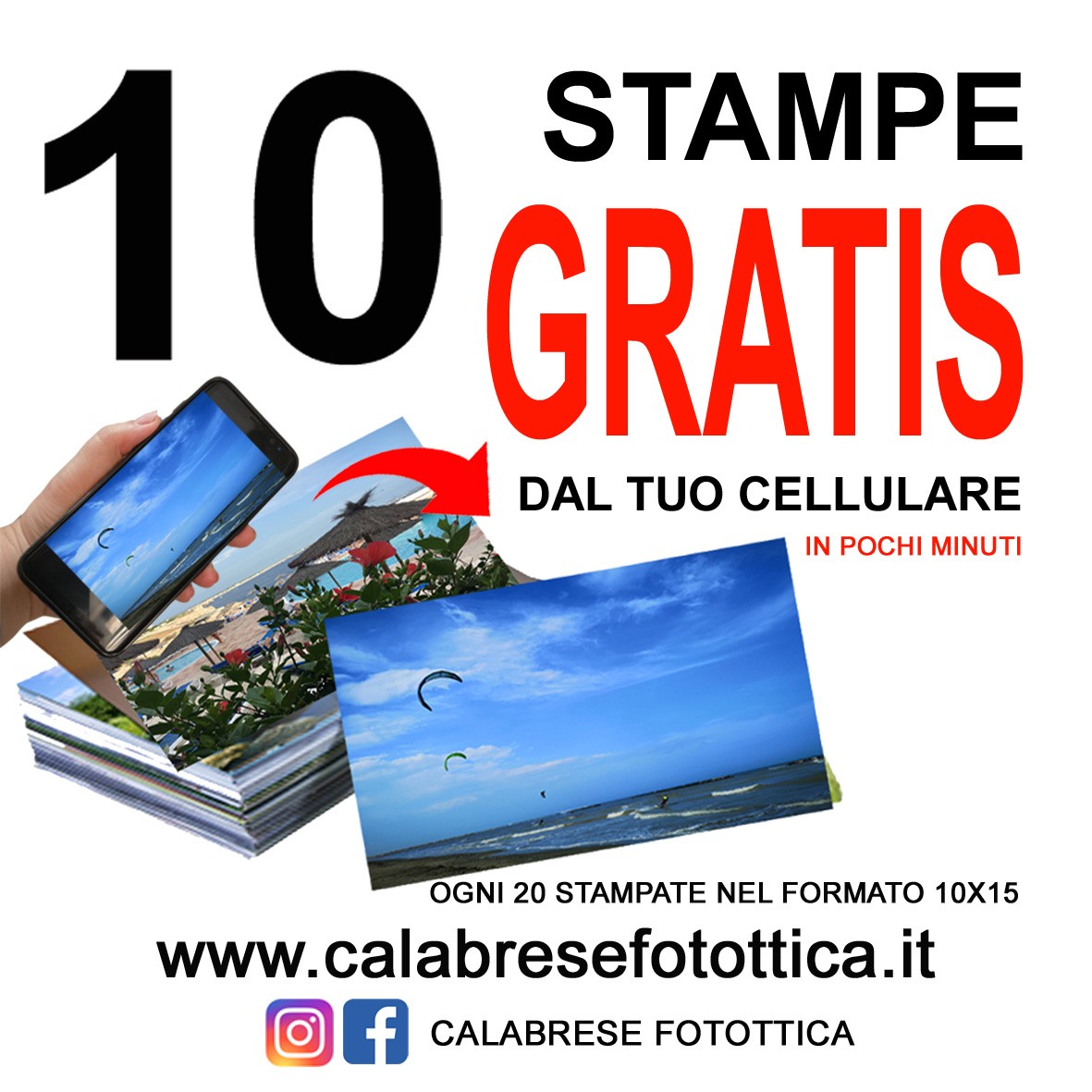 STAMPA FOTO DA CELLULARE A BOLOGNA E SAN LAZZARO
