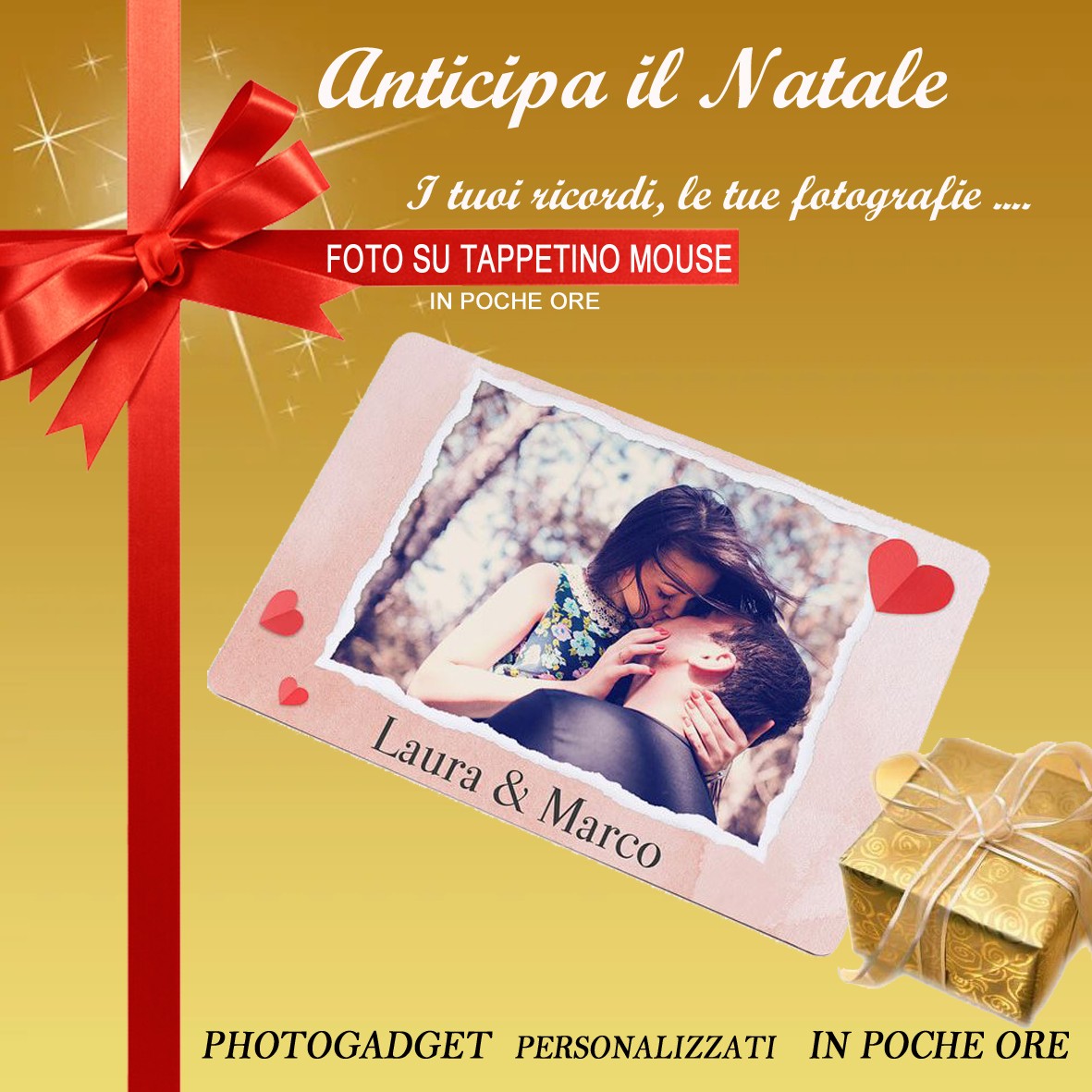 FOTO SU TAPPETINO MOUSE A BOLOGNA E SAN LAZZARO DI SAVENA. FOTO IDEA REGALO PERSONALIZZATA PER NATALE 2021 CALABRESE FOTOTTICA GROUP