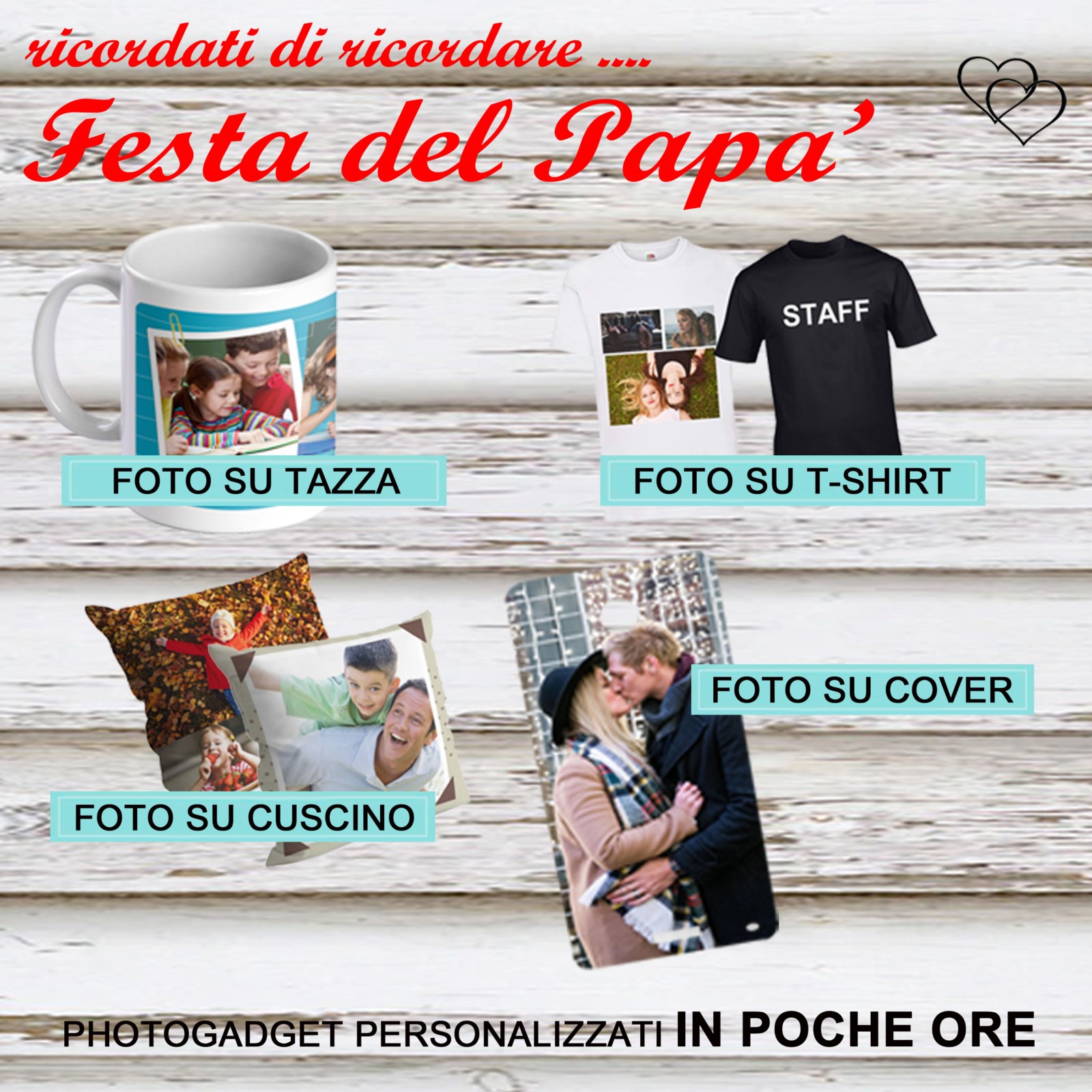 TAZZA PERSONALIZZATA CON FOTO A BOLOGNA E SAN LAZZARO DI SAVENA PER LA FESTA DEL PAPA’
