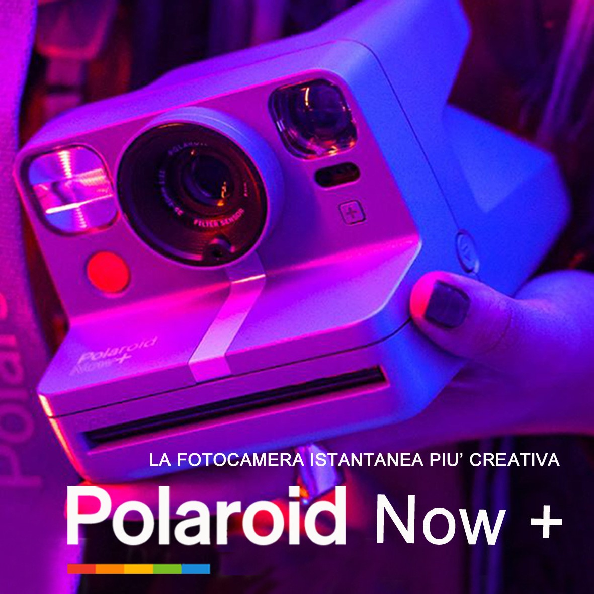 POLAROID NOW + FOTOCAMERA ISTANTANEA ANALOGICA A BOLOGNA, BOLOGNA CENTRO STORICO E SAN LAZZARO DI SAVENA