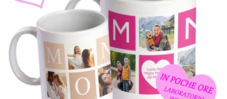 FOTO SU TAZZA PER LA FESTA DELLA MAMMA A BOLOGNA, BOLOGNA CENTRO STORICO E SAN LAZZARO DI SAVENA: CALABRESE FOTOTTICA GROUP www.calabresefotottica.it