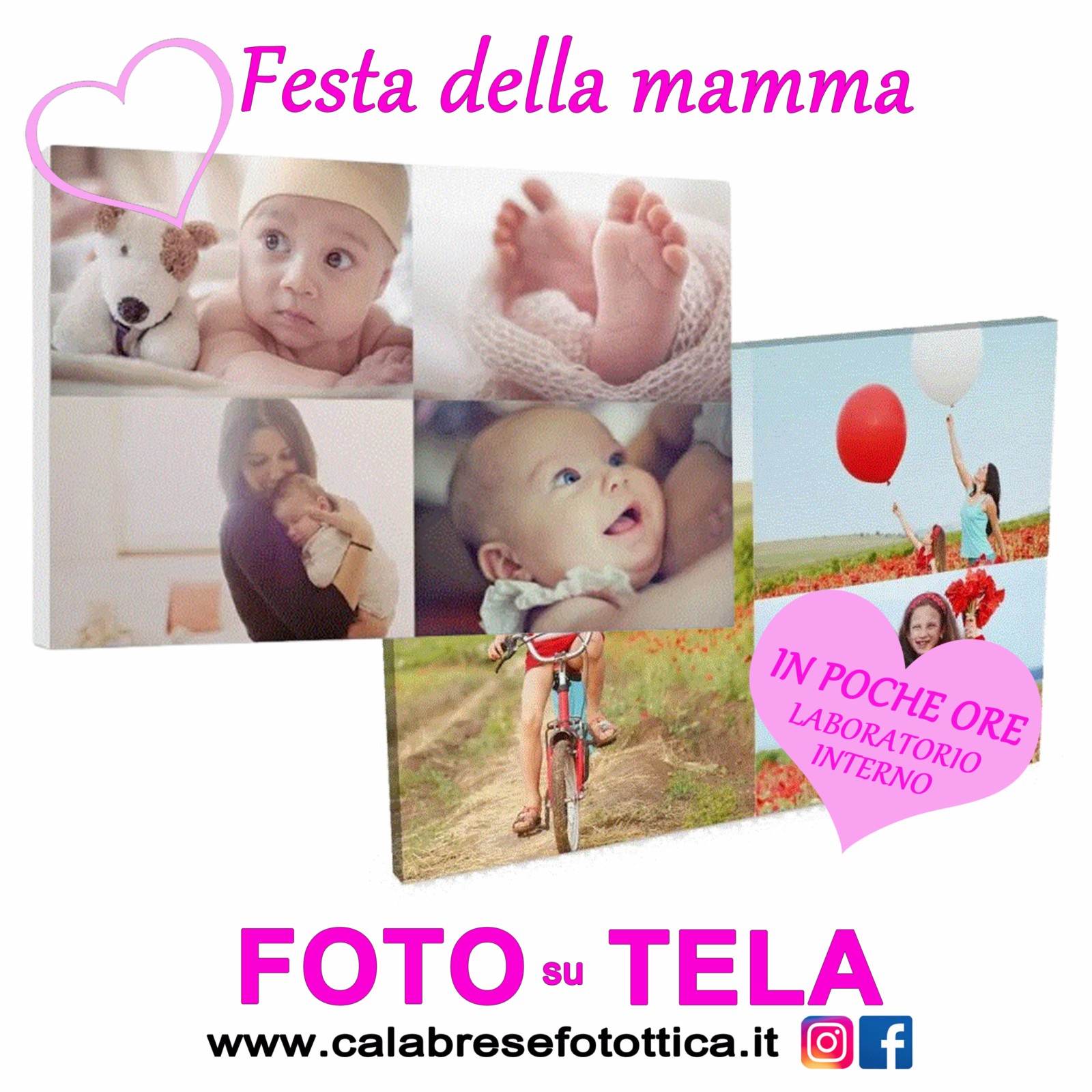 FOTO SU TELA QUADRO E PANNELLI PER LA FESTA DELLA MAMMA A BOLOGNA, BOLOGNA CENTRO STORICO E SAN LAZZARO DI SAVENA: CALABRESE FOTOTTICA GROUP www.calabresefotottica.it