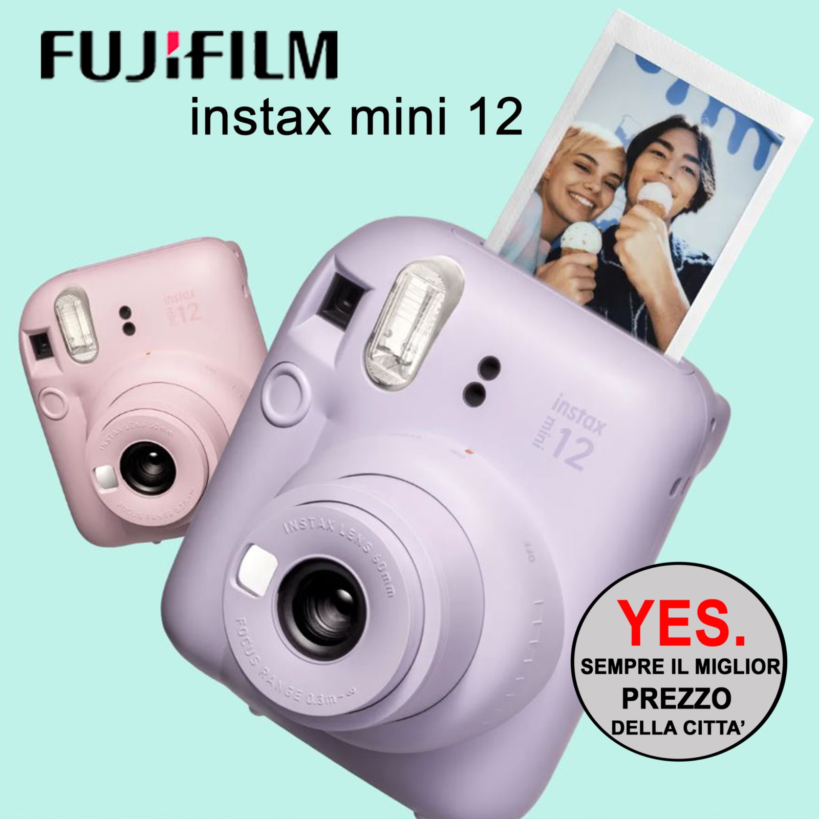 FUJI INSTAX MINI 12 FOTOCAMERA ISTANTANEA ANALOGICA A BOLOGNA, BOLOGNA CENTRO STORICO E SAN LAZZARO DI SAVENA: CALABRESE FOTOTTICA GROUP www.calabresefotottica.it