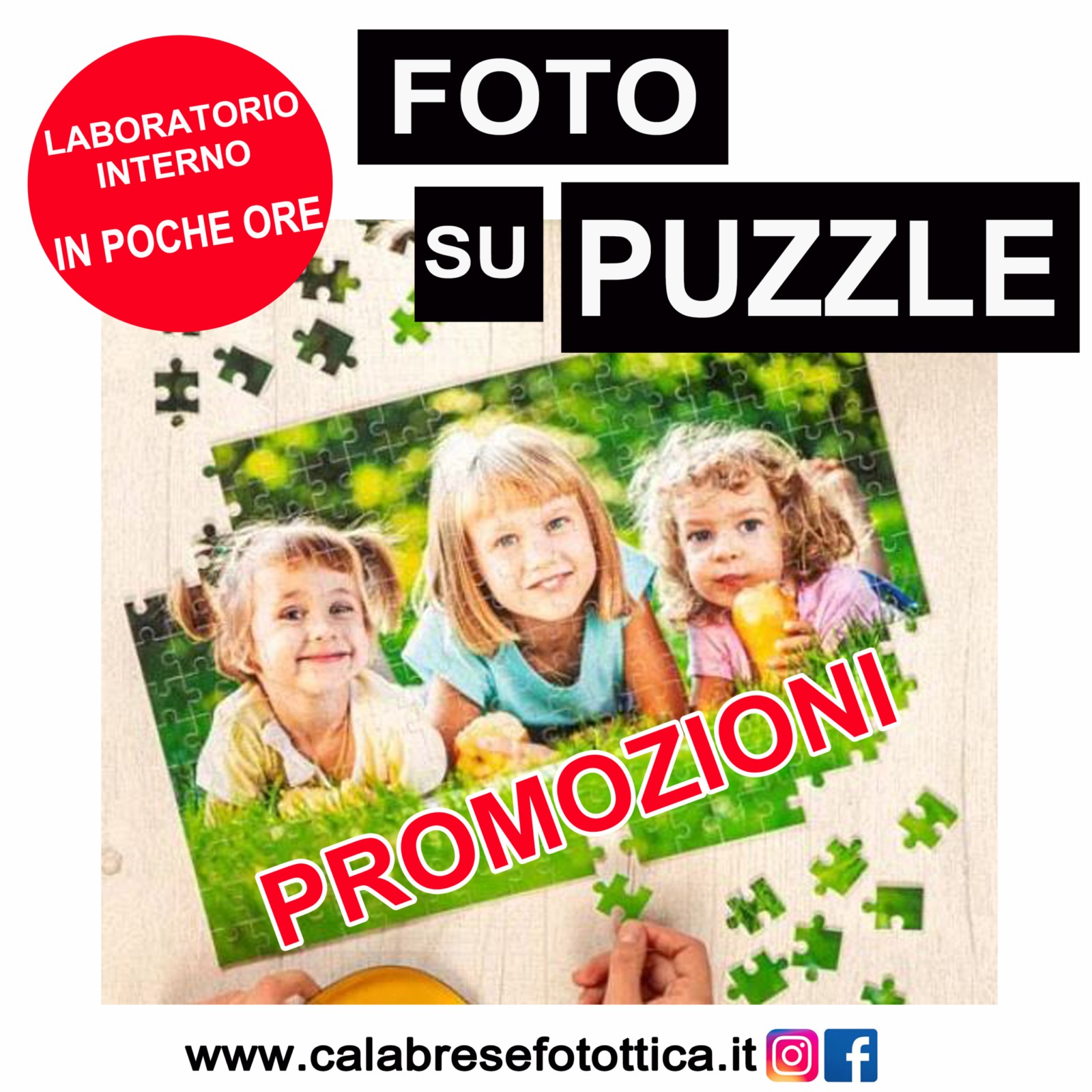 FOTO SU PUZZLE A BOLOGNA, BOLOGNA CENTRO STORICO E SAN LAZZARO DI SAVENA: CALABRESEFOTOTTICA GROUP www.calabresefotottica.it