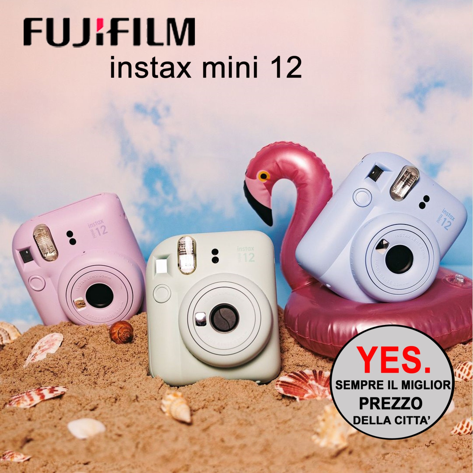 FUJI INSTAX MINI 12 FOTOCAMERA ISTANTANEA ANALOGICA A BOLOGNA, BOLOGNA CENTRO STORICO E SAN LAZZARO DI SAVENA: CALABRESE FOTOTTICA GROUP www.calabresefotottica.it