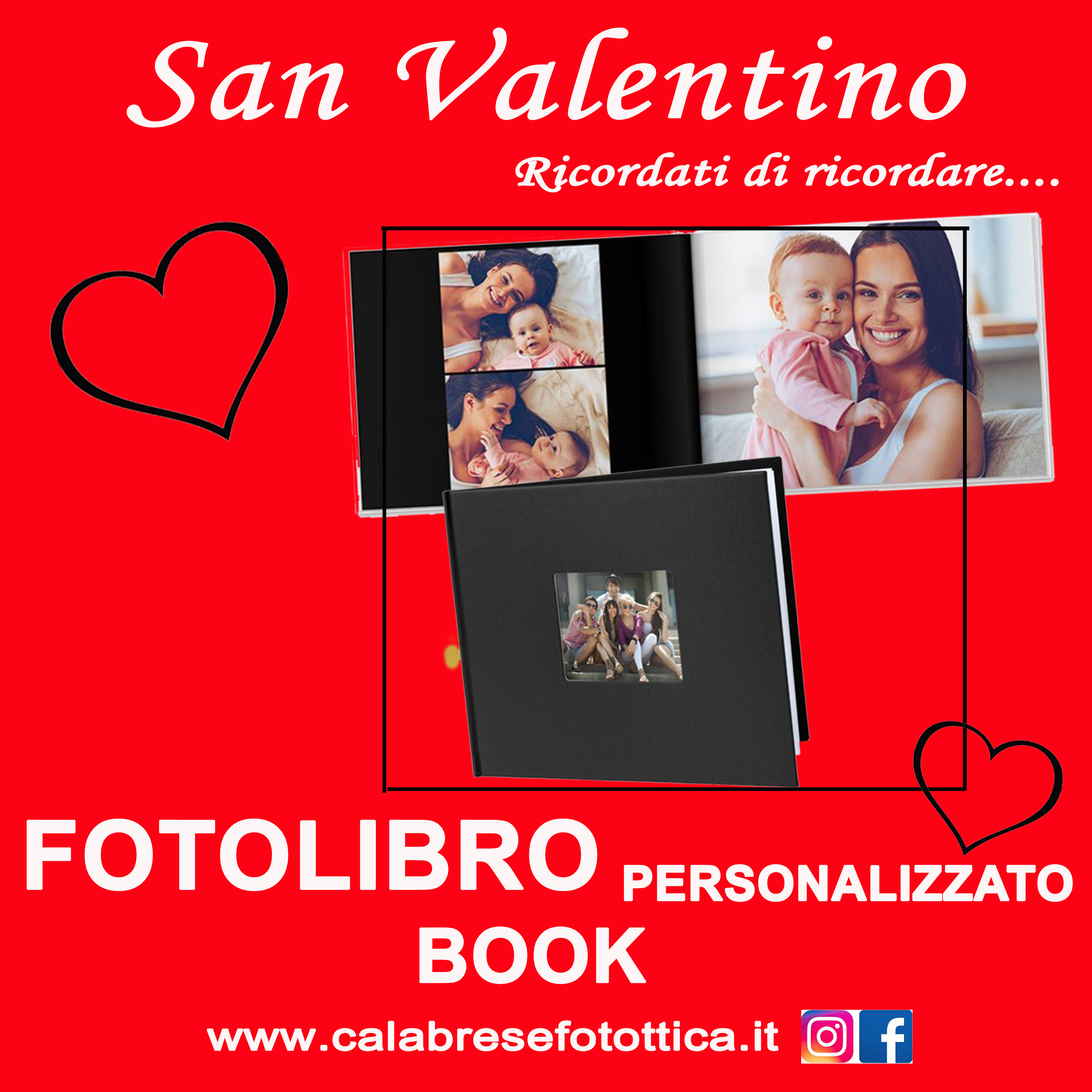 FOTOLIBRI PERSONALIZZATI BOOK PERSONALIZZATI CON FOTO PER SAN VALENTINO  A BOLOGNA, BOLOGNA CENTRO STORICO QUADRILATERO E SAN LAZZARO DI SAVENA: CALABRESE FOTOTTICA GROUP  www.calabresefotottica.it