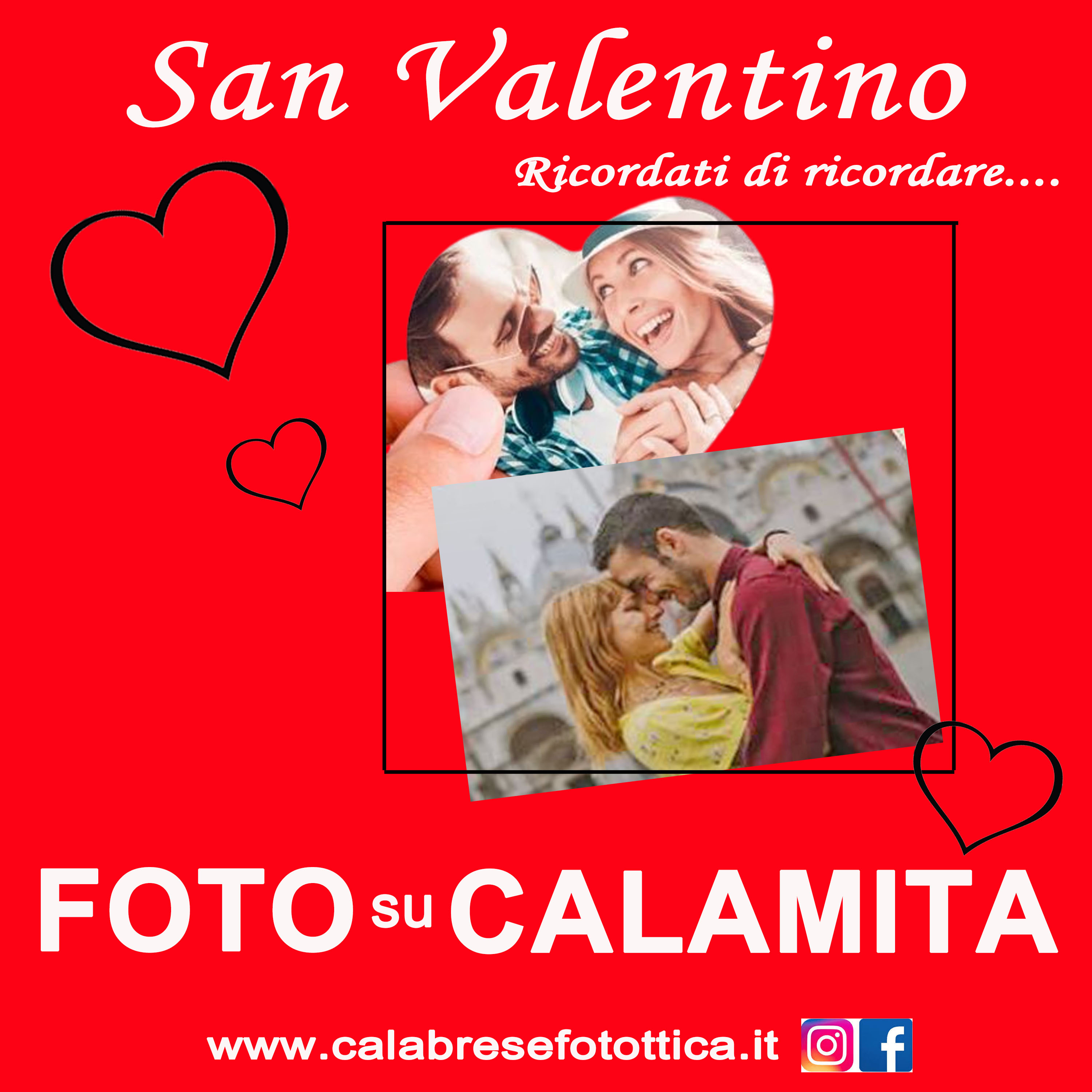 CALAMITA, MAGNETE  PERSONALIZZATO CON FOTO PER SAN VALENTINO A BOLOGNA, BOLOGNA CENTRO STORICO QUADRILATERO E SAN LAZZARO DI SAVENA: CALABRESE FOTOTTICA GROUP www.calabresefotottica.it