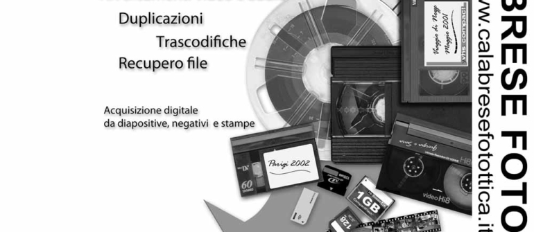 CASSETTE VHS, VHS-C, MINI DVC, 8MM, HI8 E BOBINE SUPER 8 E 8MM SU DVD/USB A BOLOGNA CENTRO STORICO QUADRILATERO: PHOTO+OPTICAL (CALABRESE FOTOTTICA)