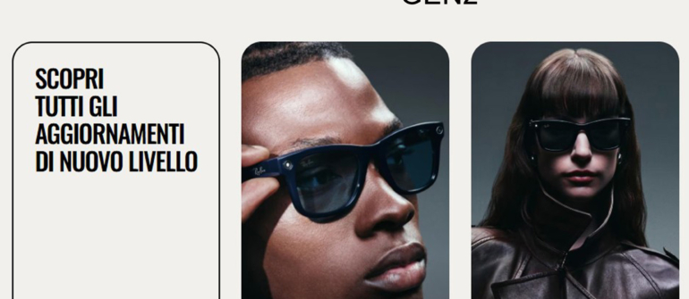 RAYBAN META AI GEN2: occhiali da sole e da vista con fotocamera a Bologna e San Lazzaro di Savena CALABRESE FOTOTTICA