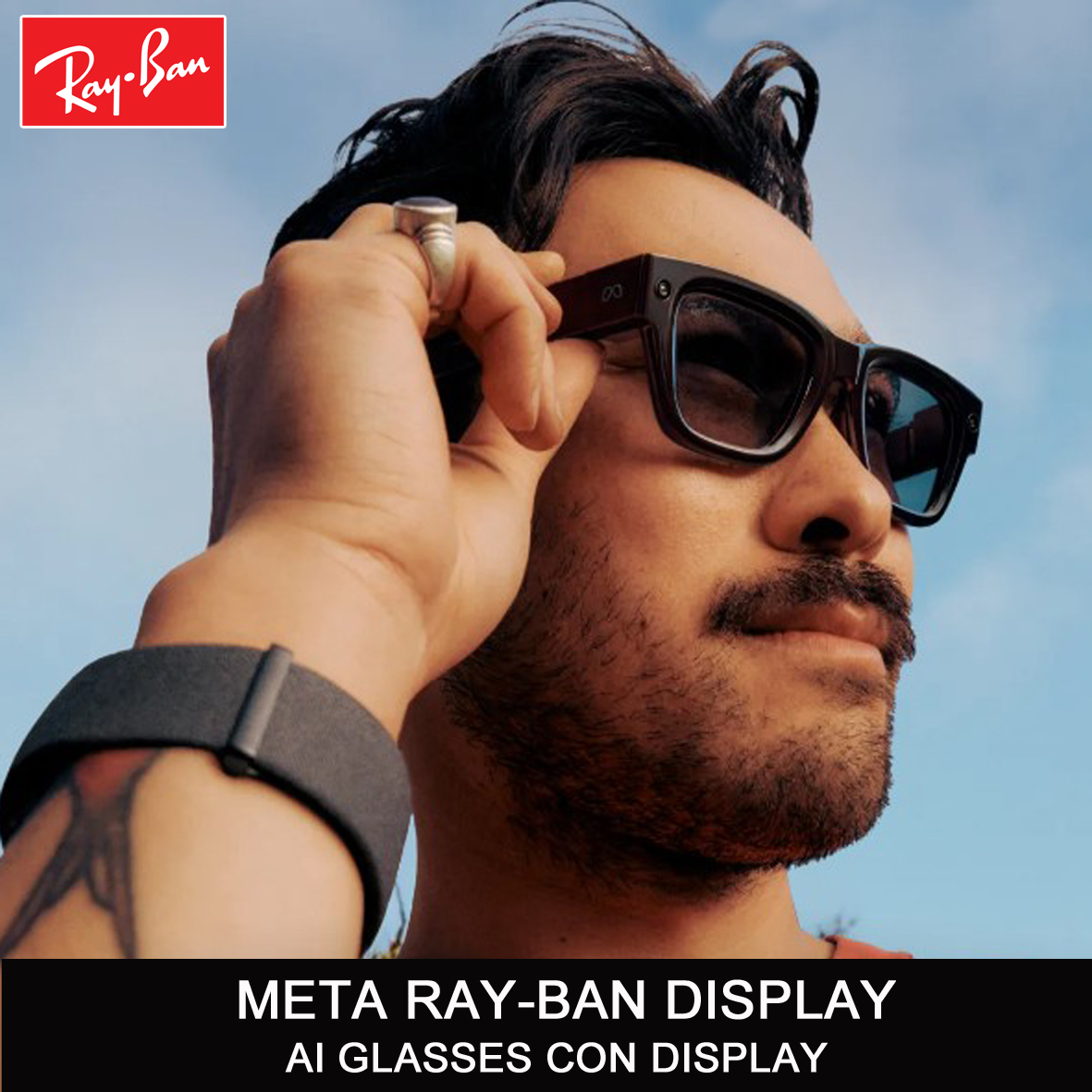 META RAYBAN DISPLAY: occhiali AI con display privato integrato nella lente a Bologna e San Lazzaro di Savena CALABRESE FOTOTTICA