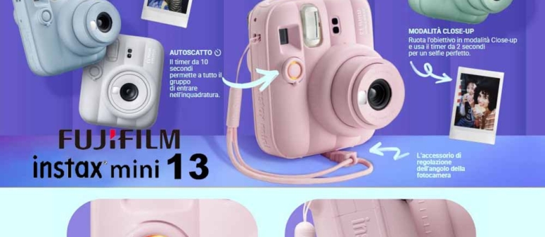 FUJI INSTAX MINI 13 FOTOCAMERA ISTANTANEA A BOLOGNA E SAN LAZZARO DI SAVENA: CALABRESE FOTOTTICA