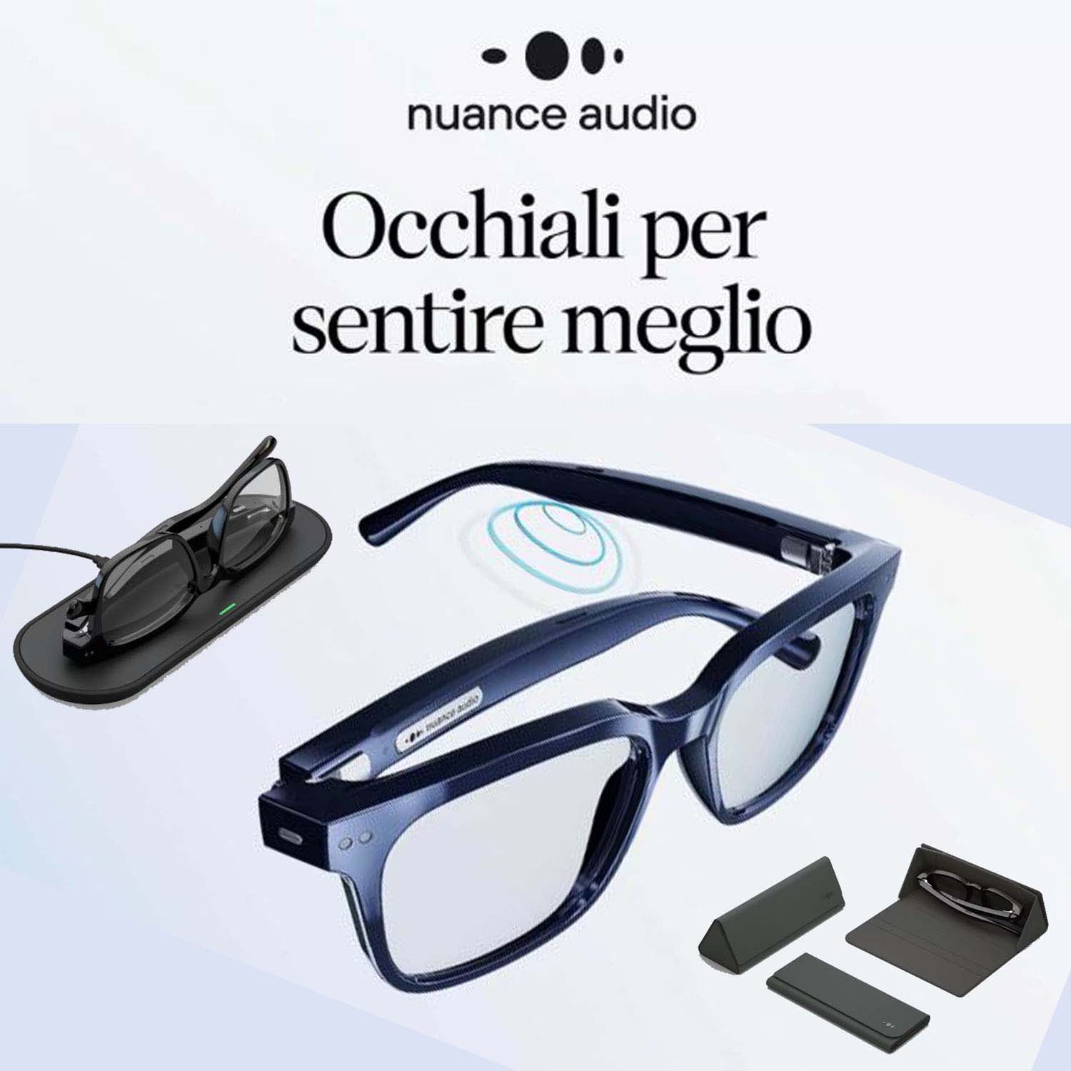 OCCHIALI ACUSTICI NUANCE AUDIO a Bologna e San Lazzaro di Savena , Emilia Romagna CALABRESE FOTOTTICA